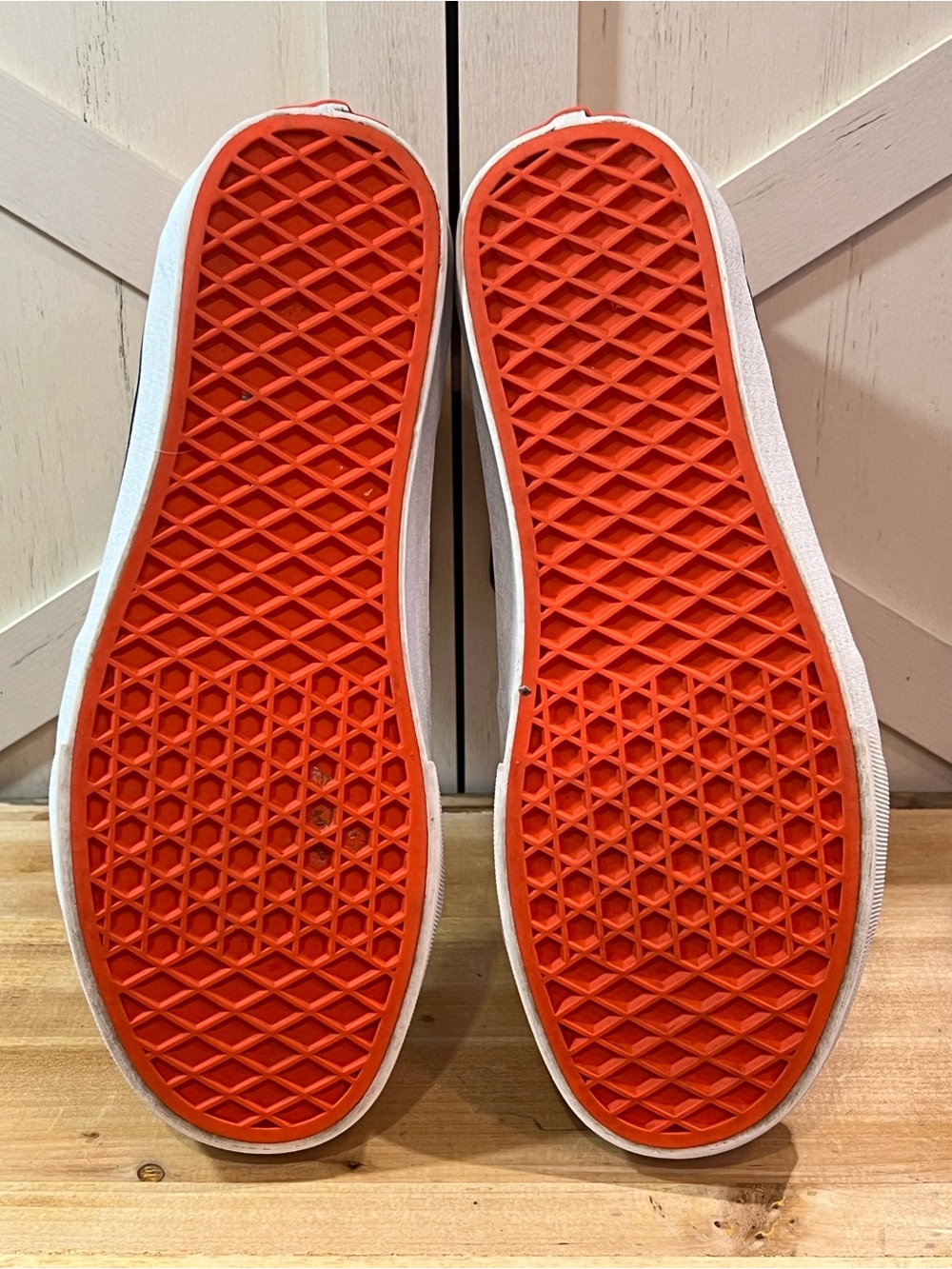 VANS Sk8-Hi Canvas Skate Shoes Orange / Yellow Camo Women Size 8- Men Size 6.5 - Picture 11 of 11